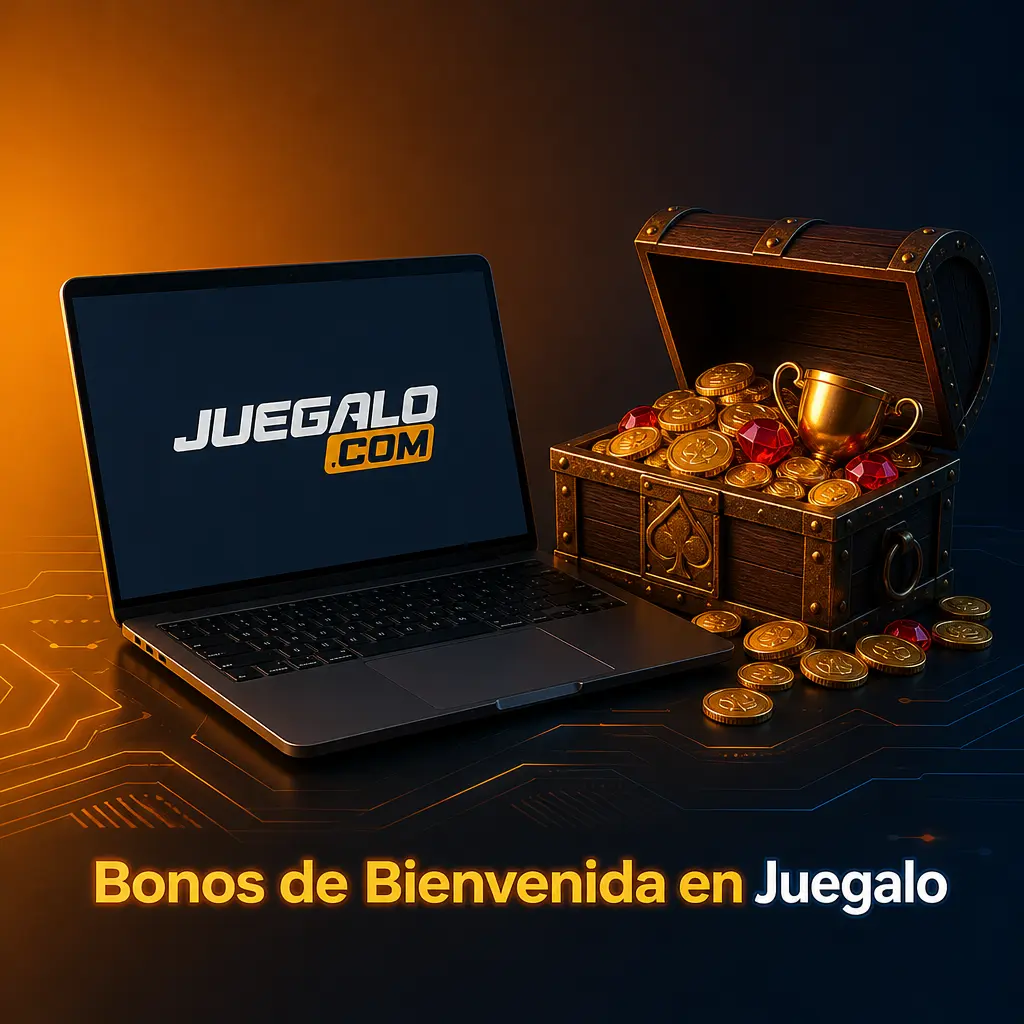 Bonos de bienvenida de Juegalo para casino, deportes y casino en vivo