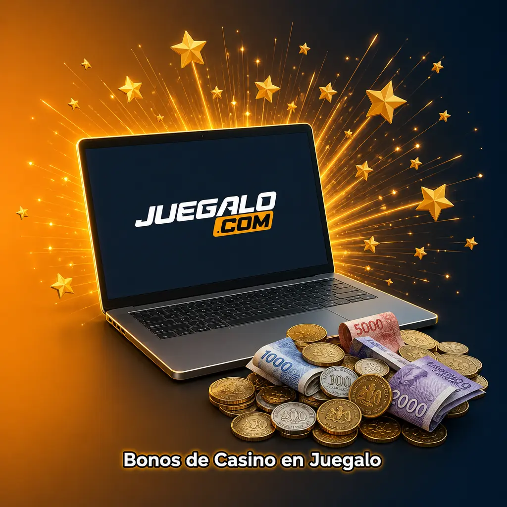 Bonos de casino disponibles en Juegalo