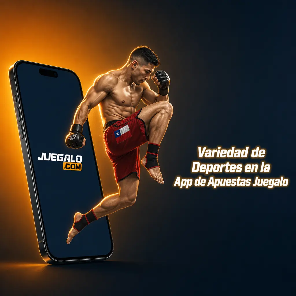 Variedad de deportes disponibles en la app Juegalo